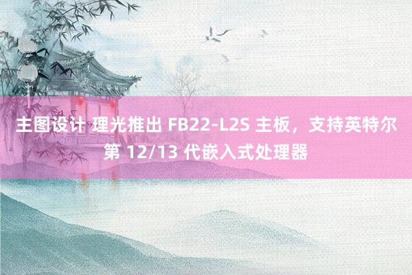 主图设计 理光推出 FB22-L2S 主板，支持英特尔第 12/13 代嵌入式处理器